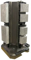 Flexible clamping tower 