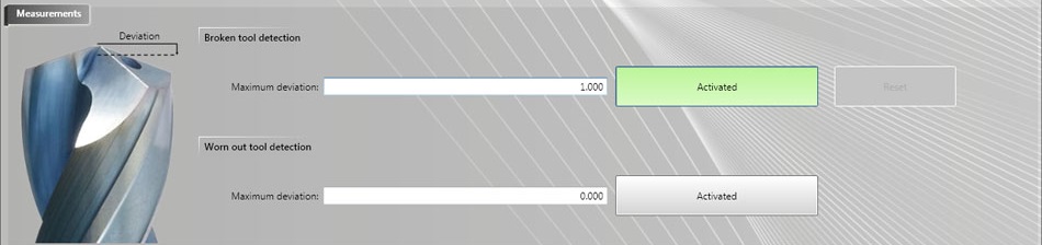 Tool Oragnizer Broken Tool Detection Configuration