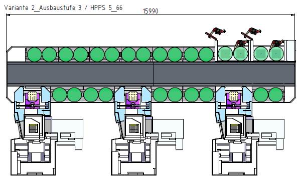 HPPS 5 Werkzeugautomation, Flexible Fertigung, Palettenautomation, Palettenautomatisierung, Palettenpool, Palettensysteme, Fertigungsleitrechner, Palettenwechsler, Werkzeugmanagement, Heller Automation, Grob Palettenwechsler, CNC Automation, DMG Automation, Unbemannte Fertigung, Bearbeitungszentrum, Flexible Fertigungszelle, Flexibles Fertigungssystem, Flexible Manufaturing System, BAZ flexible Fertigungszelle, BAZ flexible Fertigung